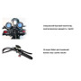 Электроскутер Chopper 2000W, 60V20Ah, Blue