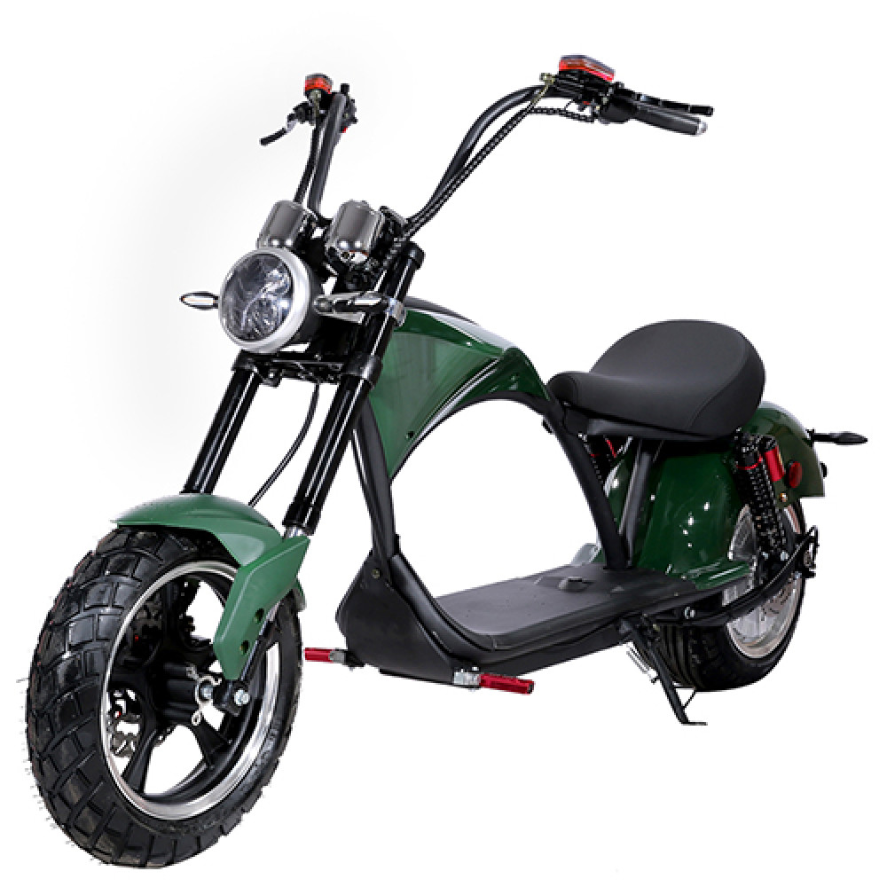 Электроскутер Chopper 3000W, 60V20Ah, Green
