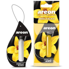 Освежитель воздуха жидкий листик AREON "LIQUID" Vanilla Black  5ml