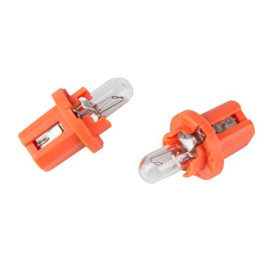 Лампа автомобильная с клиновидним цоколем Trifa 12V 1W BX 8,5d orange (02738)