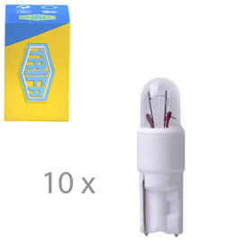 Лампа автомобильная с клиновидним цоколем Trifa 24V 1W W 2x4,6d (02714)