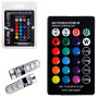 Лампа диодная T-10 -6SMD-5050 Silicone RGB с пультом 10076