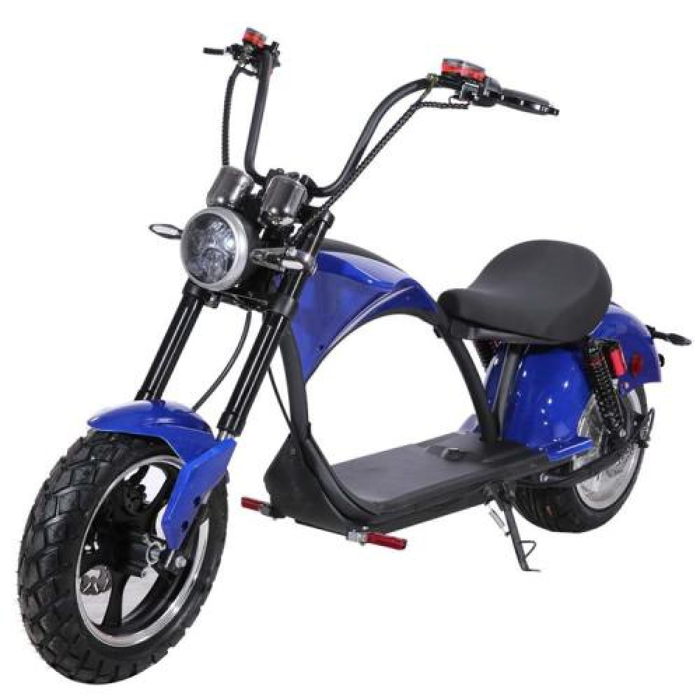 Электроскутер Chopper 2000W, 60V12Ah, Blue