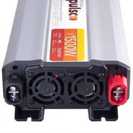 Преобраз. напряжения PULSO/IMU-1524/24V-220V/1500W/USB-5VDC2.0A/мод.волна/клеммы