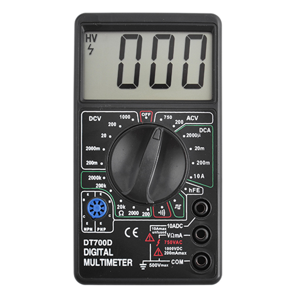 Цифровой  мультиметр 700 D (700 D)