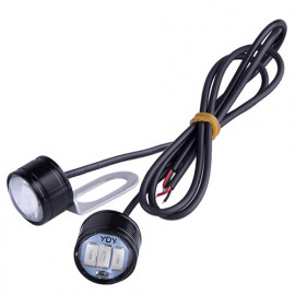 Болты для крепления номера с подсветкой 5630-3SMD 12V чёрные 2шт. Blue (AG-MTC 5630-3SMD BL)