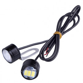 Болты для крепления номера с подсветкой 5630-3SMD 12V чёрные 2шт. STROBE  White (AG-MTC 5630-3SMD ST/W)