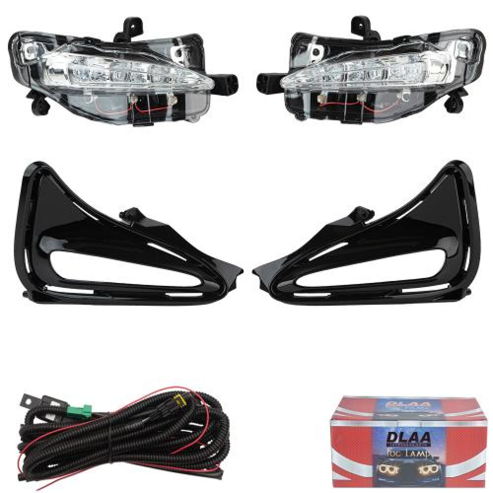 Фары доп.модель Toyota Corolla 2017-19/E17-U.S Type/TY-712L/DRL-12V3W/эл.проводка