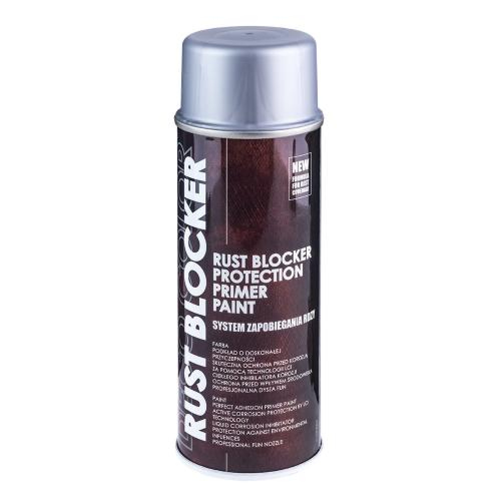 Deco Color Краска аэроз. 400ml 4в1 Rust Bloker /серебристный