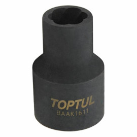 Головка для поврежденных гаек 1/2" 11мм TOPTUL BAAK1611