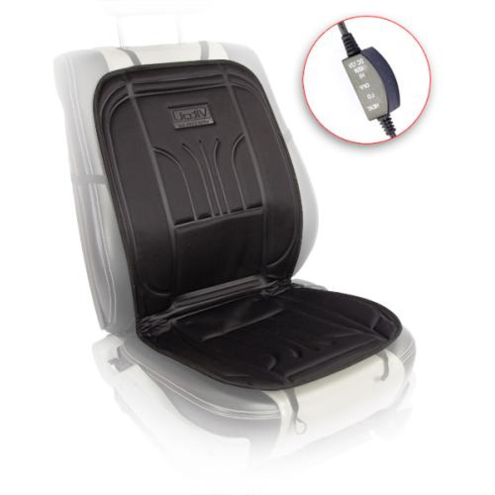 Накидка на сид. H 23014 BK (100x50см) с подогр. и перекл.