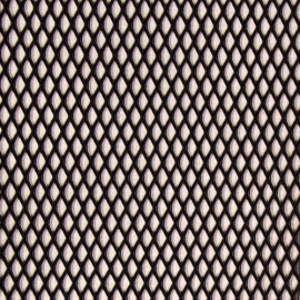 Решетка декоративная 100*20см black №4 БЕЗ УПАКОВКИ