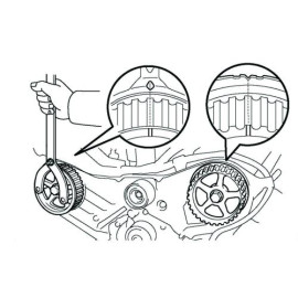 Приспособление для блокировки шкивов TOYOTA (FORCE 915G1)
