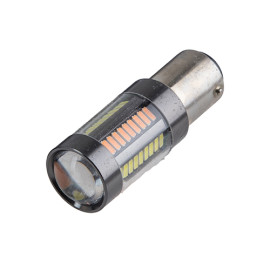 Лампа диодная S25 1157-4014-66SMD  2 контакта W+Y 10856