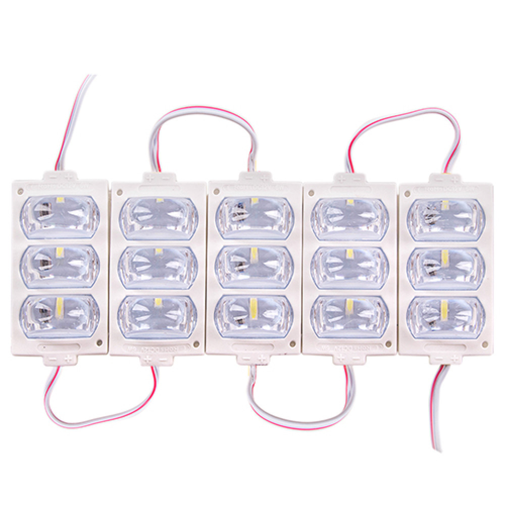 Лента Модуль 3LED 7338-2835 White 12V  53128