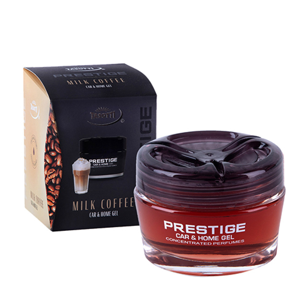 Ароматизатор на панель Tasotti/"Gel Prestige"- 50ml / MilkCoffee NEW