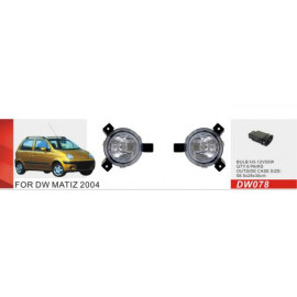Фары доп.модель Daewoo/Matiz/2004/DW-078/H3-12V55W/кнопка