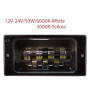 Фары LED доп.модель LADA/2110-14/LD-519 L4-W/Y/12-24V/50W/7LED-3000K/6000K