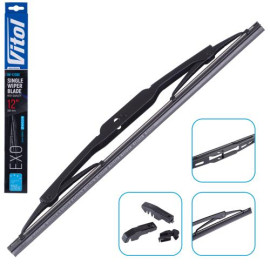 Щетка стеклоочистителя каркасная VITOL EXO 12" (300 мм)