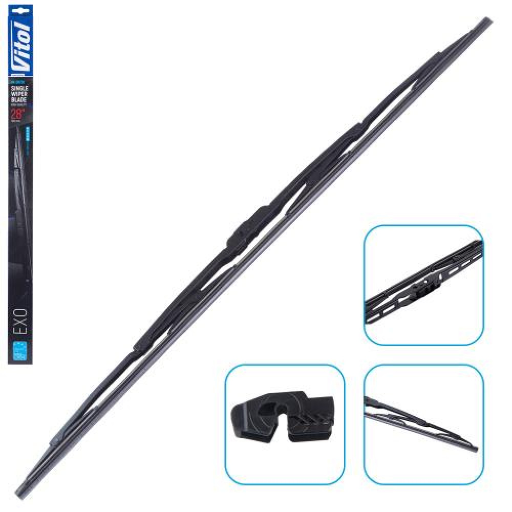 Щетка стеклоочистителя каркасная VITOL EXO 28" (700 мм)
