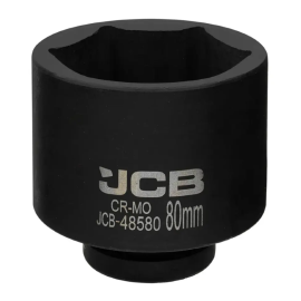 Гoлoвкa тopцeвa удapнa 1" 80 мм (6-гранна) JCB Tools JCB-48580