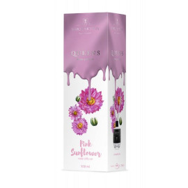 Ароматизатор жидкий для дома/офиса Tasotti "Car&Home" QUEENS White 100ml Pink Sunflower