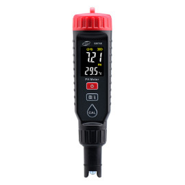 Измеритель кислотности и температуры (pH-метр) цв дисплей, 0-14 pH (+/-0,1%)  BENETECH GM768
