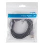 Кабель TOPK 3 в 1 USB - Micro USB/Apple/Type C/ 3A (Grey)
