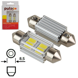 Лампа PULSO/софитные/LED SV8.5/T11x36mm/4 SMD-5730/9-18v/130Lm