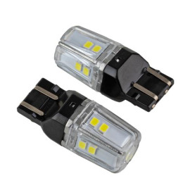 Лампа PULSO/габаритная/LED 7443/W3x16q/12SMD-2835/2контакта/9-36v/550/100lm/WHITE