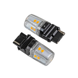 Лампа PULSO/габаритная/LED 3156/W2.5x16q/12SMD-2835/1контакт/9-36v/400lm/AMBER