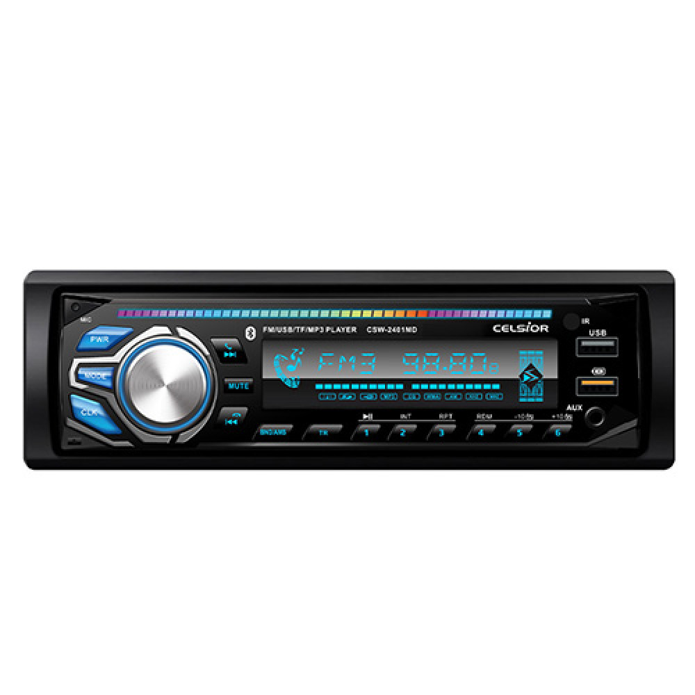 Бездисковый MP3/SD/USB/FM проигрыватель  Celsior CSW-2401MD Bluetooth