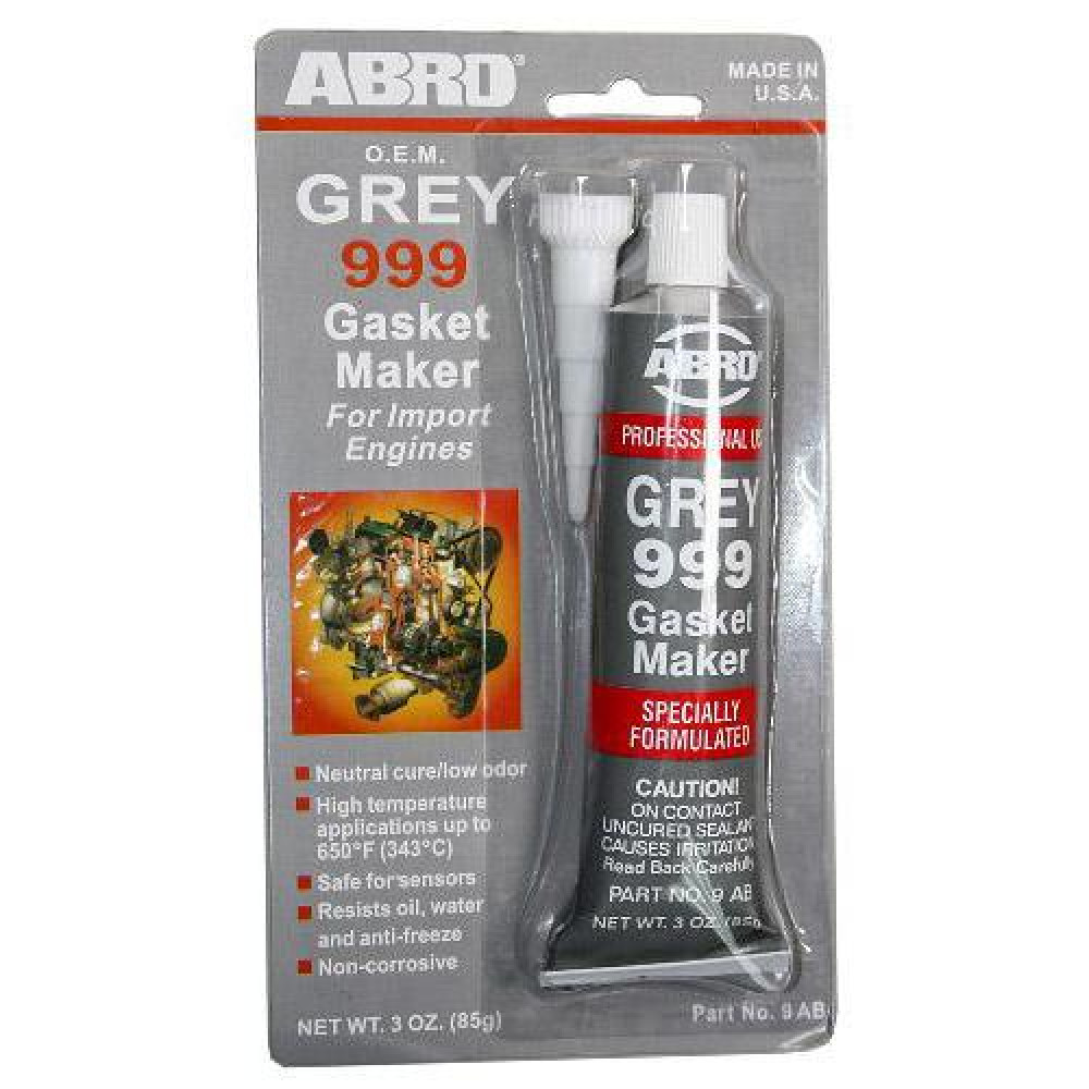 Герметик прокладки ABRO (9-AB-R) (85гр) GREY original