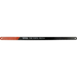 Полотно по металлу YATO: l=300х12х0,6 мм, BIMETAL-COBALT упк. 2шт. YT-3462