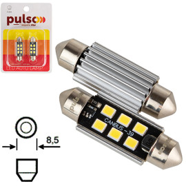 Лампа PULSO/софитная/LED C5W /39мм/CANBUS/9SMD-2835/12v/2,9W/315lm White