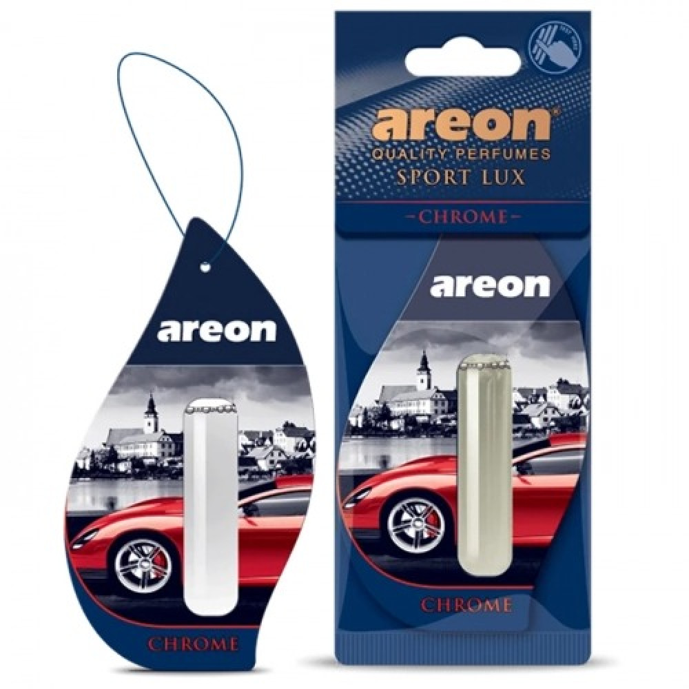Освежитель воздуха жидкий листик AREON "SPORT LUX" Chrome 5ml