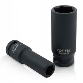 Набор головок ударных длинных 1/2" 10-32мм 14ед. TOPTUL GDAD1401