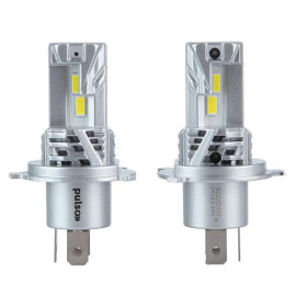 Лампы PULSO M6-H4/LED-chips 7535/9-18v/2x28w/6000Lm/6500K