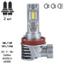 Лампы PULSO M6-H8/Н9/Н11/Н16/LED-chips 7535/9-18v/2x28w/6000Lm/6500K