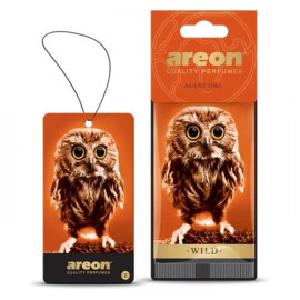 Освежитель воздуха AREON сухой листик Wild Agent Owl