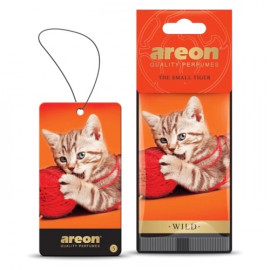 Освежитель воздуха AREON сухой листик Wild Small Tiger