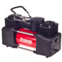 Компрессор "Штурмовик" AC-72 150psi/25Amp/90л/2 цилиндра/PU шланг 5,0м с дефлятором/клеммы АКБ