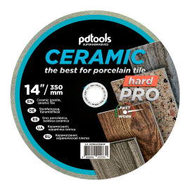 Круг алмазный отрезной 1A1R 350 CERAMIC HARD PRO для стационарного оборудования