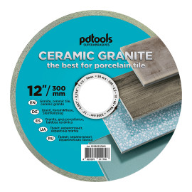 Круг алмазний вiдрiзний СERAMIC GRANITE 1A1R 300*60 для стаціонарного обладнання