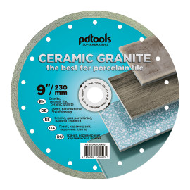Круг алмазний вiдрiзний СERAMIC GRANITE 1A1R 230 для ручного інструменту