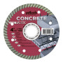 Круг алмазный отрезной 1A1R 115 CONCRETE TURBO для ручного инструмента