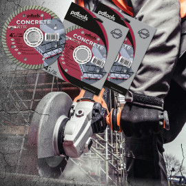Круг алмазний вiдрiзний 1A1R 115 CONCRETE TURBO для ручного інструменту