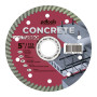 Круг алмазний вiдрiзний 1A1R 125 CONCRETE TURBO для ручного інструменту
