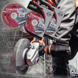 Круг алмазный отрезной 1A1R 150 CONCRETE TURBO для ручного инструмента