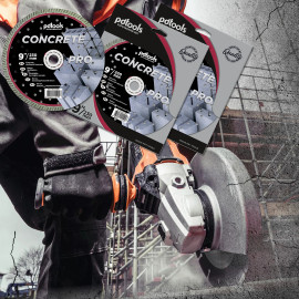 Круг алмазний вiдрiзний 230 CONCRETE PRO TURBO для ручного інструменту